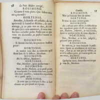 1739 : Le petit-maître corrigé