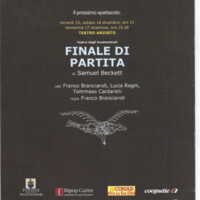 1998 : Le false confidenze (Toni Servillo), Programme (Reprises 2005-2007)