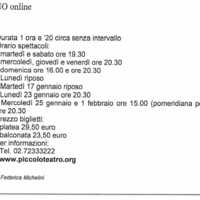 1998 : Le false confidenze (Toni Servillo), Revue de presse (Reprise 2005-2007)