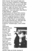 1998 : Le false confidenze (Toni Servillo), Revue de presse (Reprise 2005-2007)