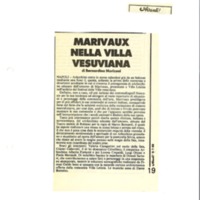 1988 : Arlecchino educato dall’amore (Marco Bernardi) revue de presse