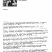 1998 : Le false confidenze (Toni Servillo), Revue de presse (Reprise 2005-2007)