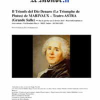 2015 : Il trionfo del dio denaro, Revue de presse