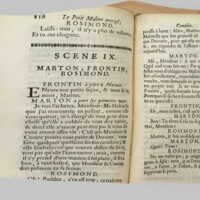 1739 : Le petit-maître corrigé