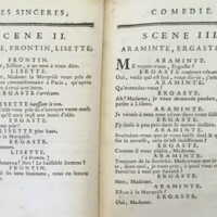 1739 : Les sincères