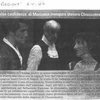 1998 : Le false confidenze (Toni Servillo), Revue de presse (Reprise 2005-2007)