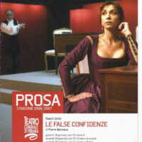 1998 : Le false confidenze (Toni Servillo), Programme (Reprises 2005-2007)