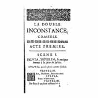 1724 : La double inconstance