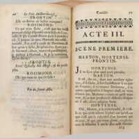 1739 : Le petit-maître corrigé