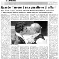 1998 : Le false confidenze (Toni Servillo), Revue de presse (Reprise 2005-2007)