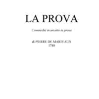 2003 : La prova (Carlo Pasquini)