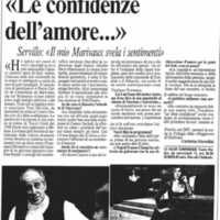 1998 : Le false confidenze (Toni Servillo), Revue de presse (Reprise 2005-2007)