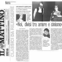 1998 : Le false confidenze (Toni Servillo), Revue de presse (Reprise 2005-2007)