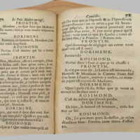 1739 : Le petit-maître corrigé