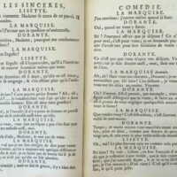 1739 : Les sincères