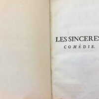 1739 : Les sincères