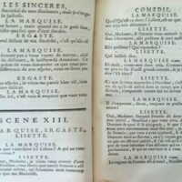 1739 : Les sincères
