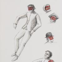1997 : Il principe travestito (Maquettes des costumes)