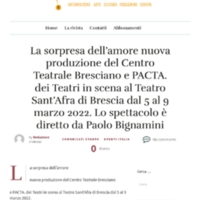 2020 : La sorpresa dell’amore (Paolo Bignamini) revue de presse (reprise 2022)