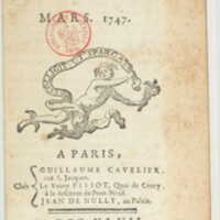 1747 : Mahomet second