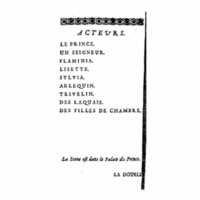 1724 : La double inconstance