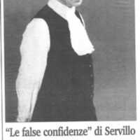 1998 : Le false confidenze (Toni Servillo), Revue de presse (Reprise 2005-2007)