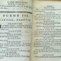 1739 : Le petit-maître corrigé