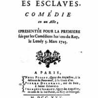 1725 : L’île des esclaves