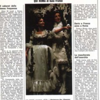 1976 : La doppia incostanza, Revue de presse