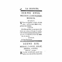 1747 : La dispute