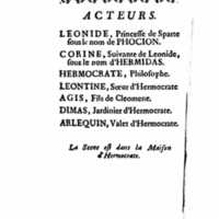 1732 : Le triomphe de l’amour