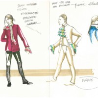 2012 : Il gioco dell’amore e del caso, (Piero Maccarinelli) costumes (maquettes)