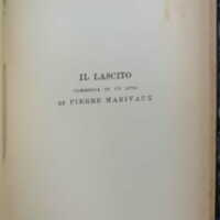 1930 : Il lascito (Maria Luisa Fanciulli)