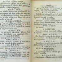 1739 : Le petit-maître corrigé