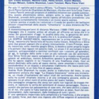 1978 : La doppia incostanza (Andrée Ruth Shammah) affiche (reprise)