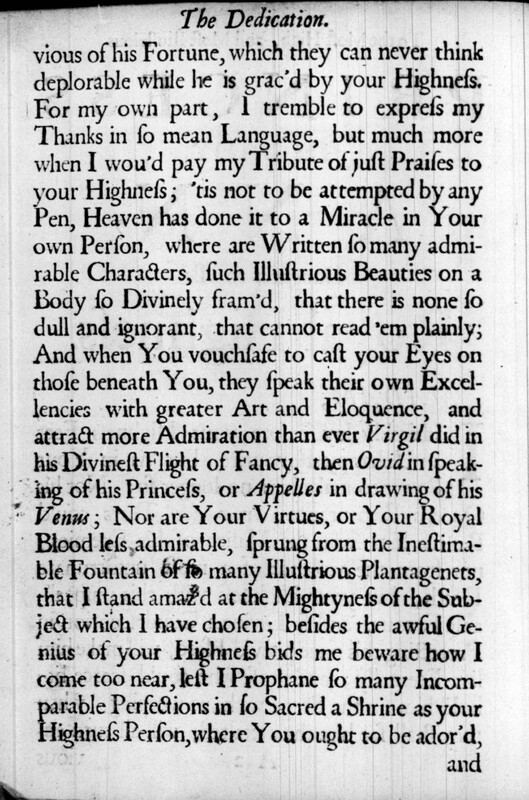 Dédicace de The unhappy favourite