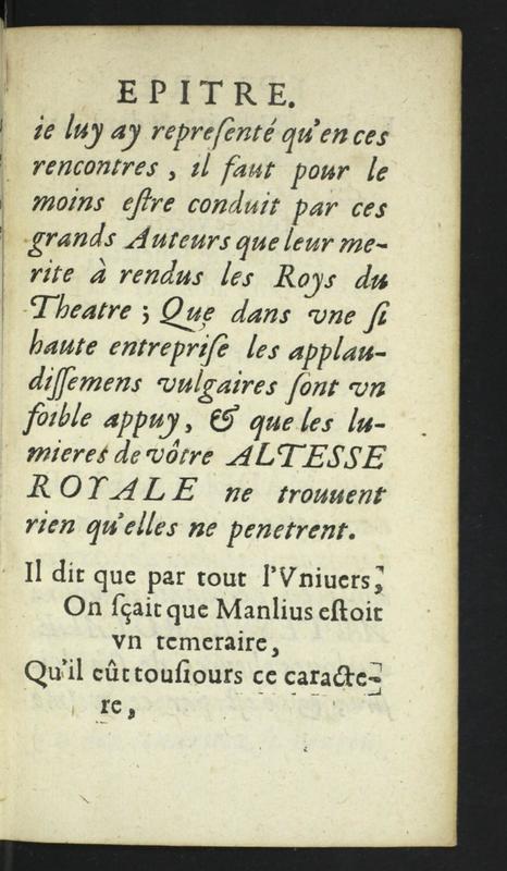 Dédicace de Manlius Dédicace de Manlius