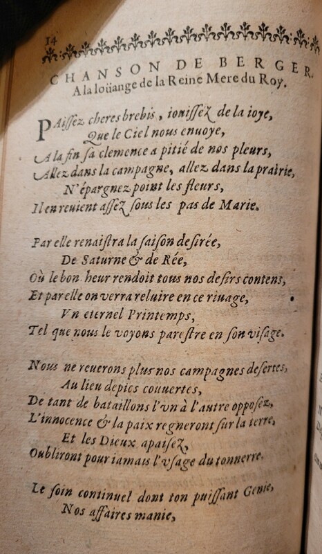Poème de Les Bergeries