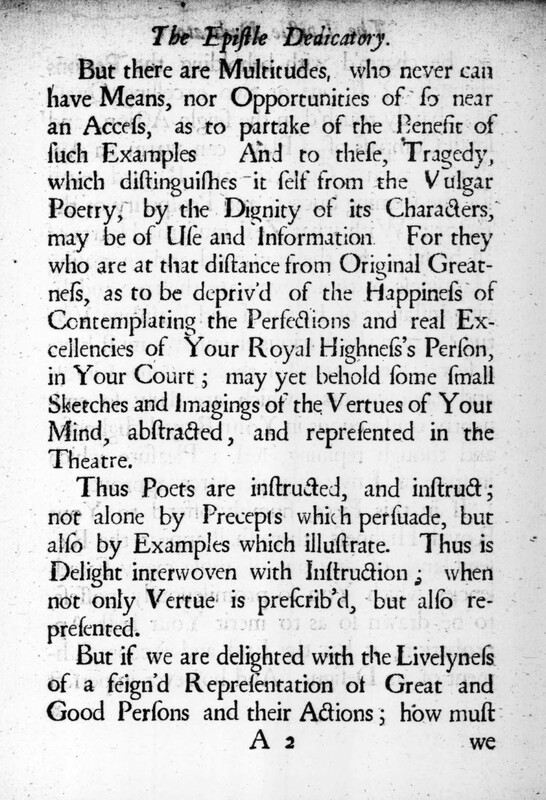 Dédicace de The mourning bride