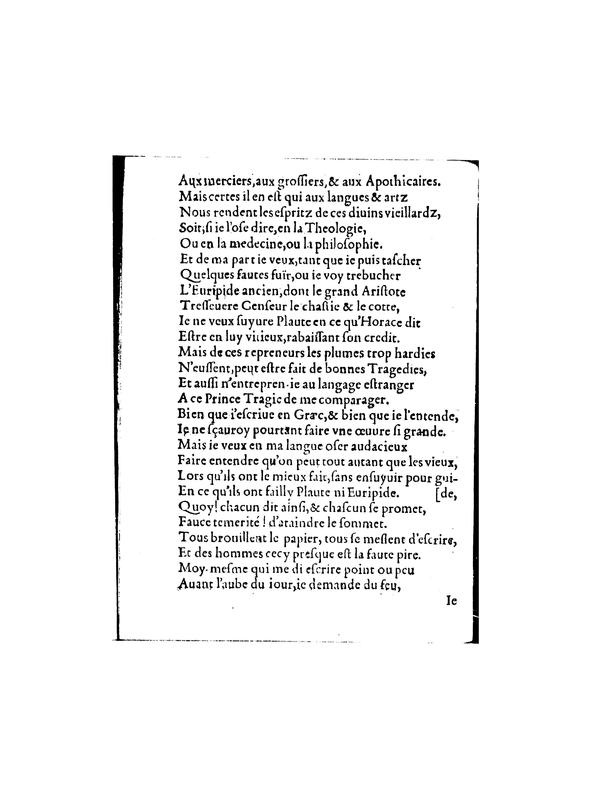 Poème de Les Œuvres d'André de Rivaudeau Poème de Les Œuvres d'André de Rivaudeau