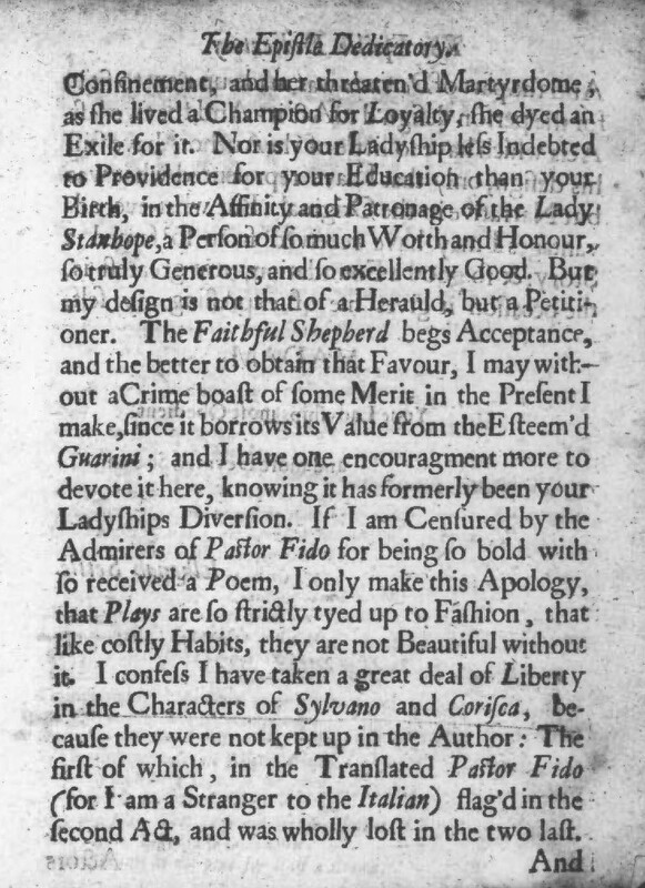 Dédicace de Pastor Fido