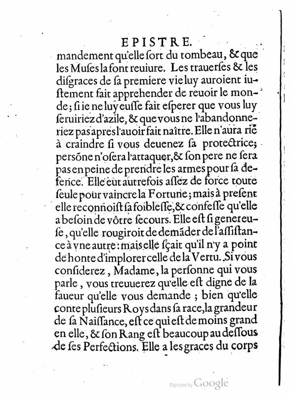 Dédicace de Marguerite de France Dédicace de Marguerite de France