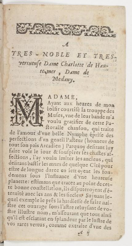 Dédicace de La Driade amoureuse Dédicace de La Driade amoureuse