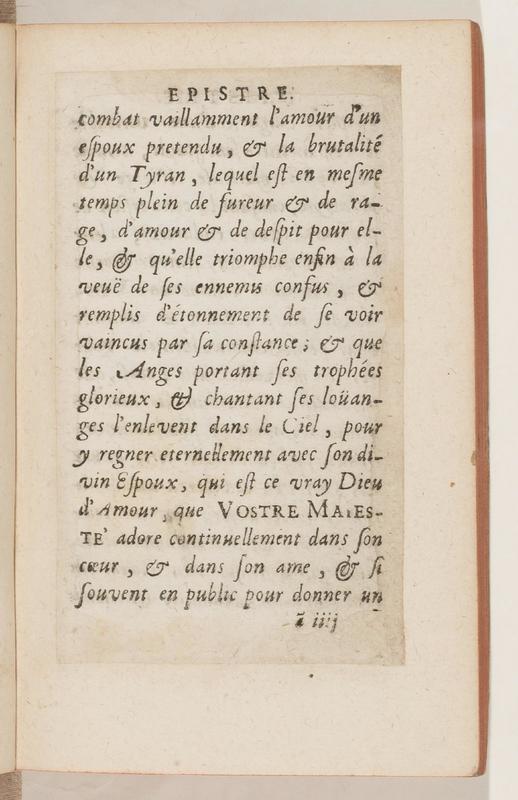 Dédicace de Le Triomphe de l'amour divin de sainte Reine, vierge et martyre Dédicace de Le Triomphe de l'amour divin de sainte Reine, vierge et martyre