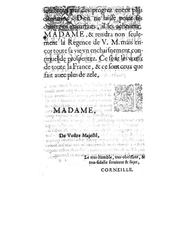Dédicace de Polyeucte martyr Dédicace de Polyeucte martyr