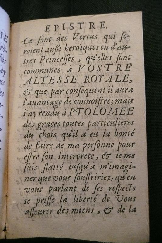 Dédicace de Ptolémée Dédicace de Ptolémée