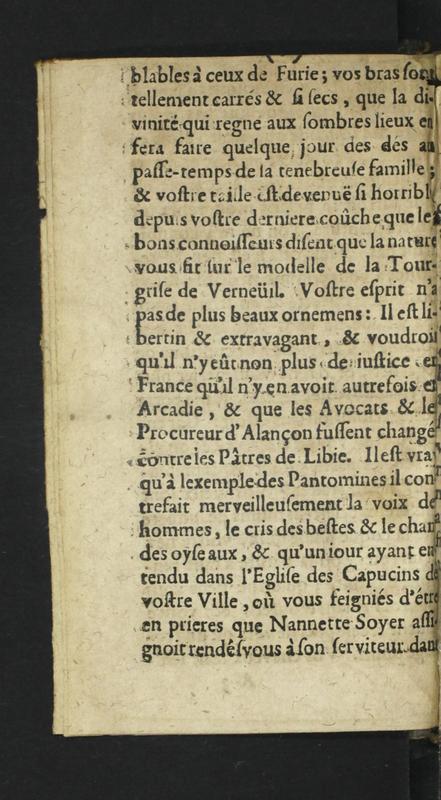 Dédicace de Mademoiselle de Scay Dédicace de Mademoiselle de Scay