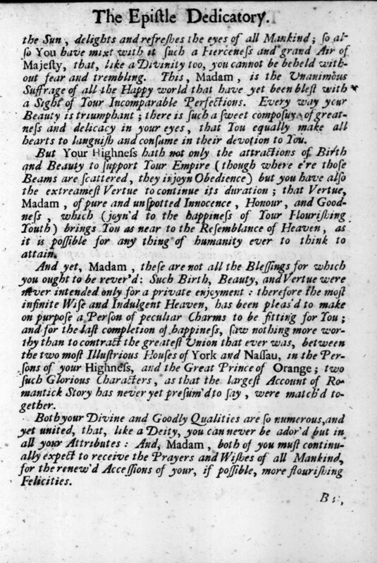 Dédicace de Love's triumph