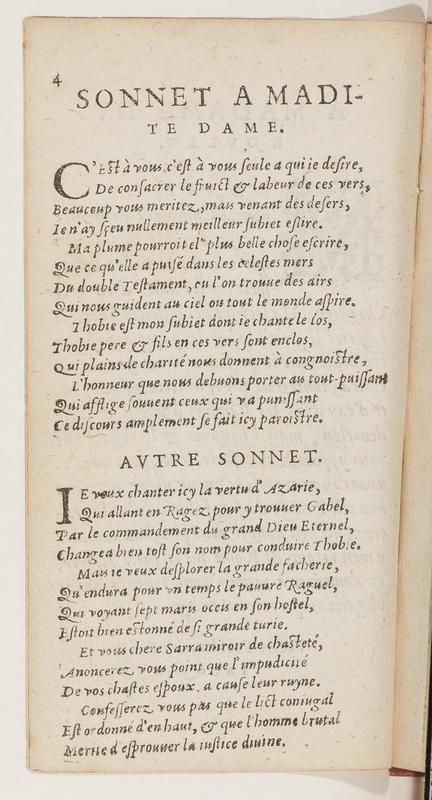 Poème de Thobie Poème de Thobie