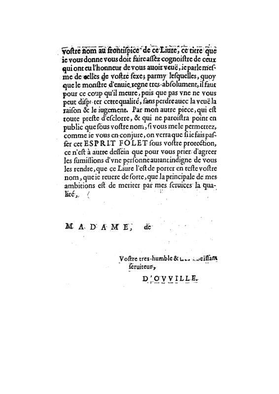 Dédicace de L'Esprit follet Dédicace de L'Esprit follet